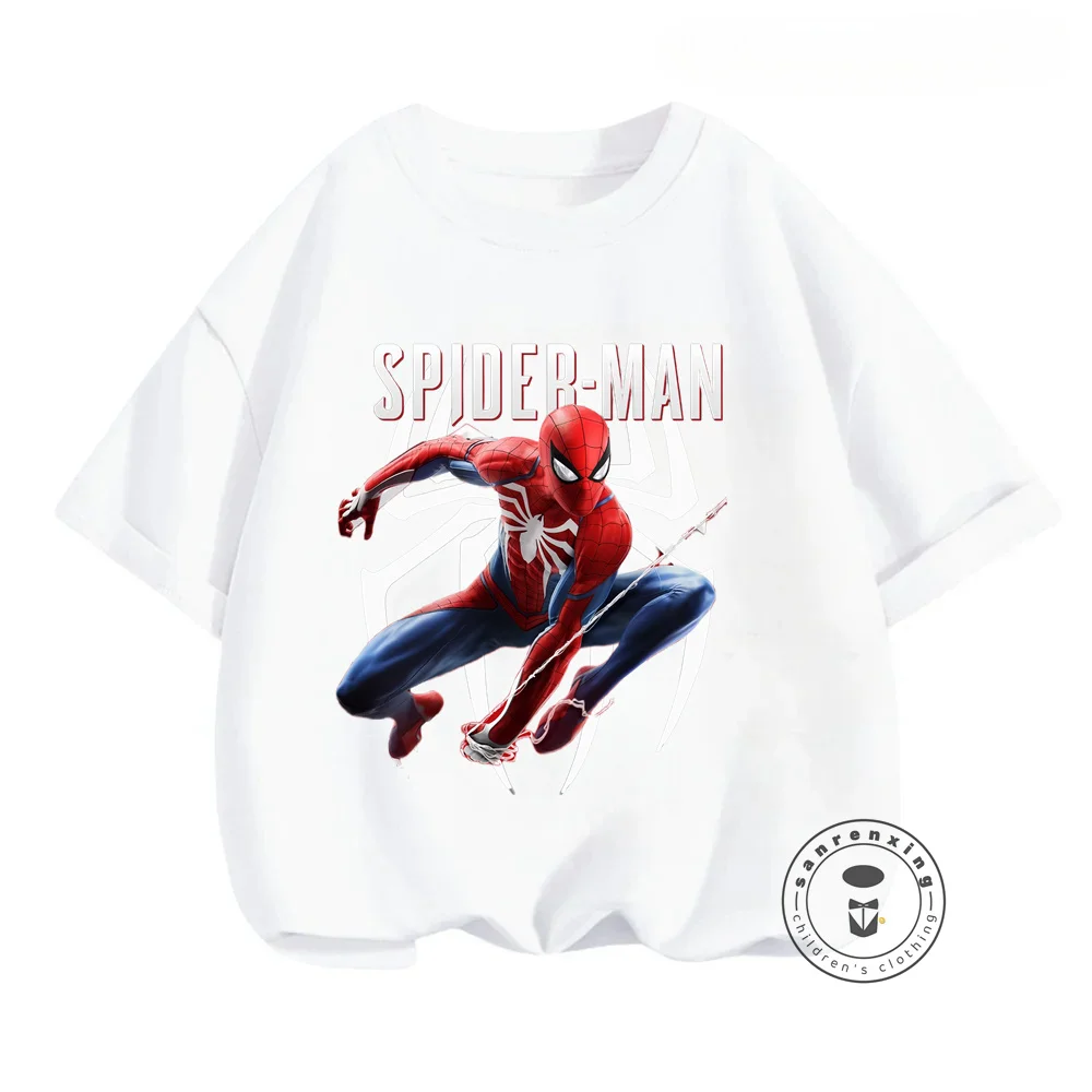 Cool Summer Fashion with Marvel's Avengers T-Shirts Spider-Man Inspired Street Gear for Kids Featuring Handsome Cartoon Art