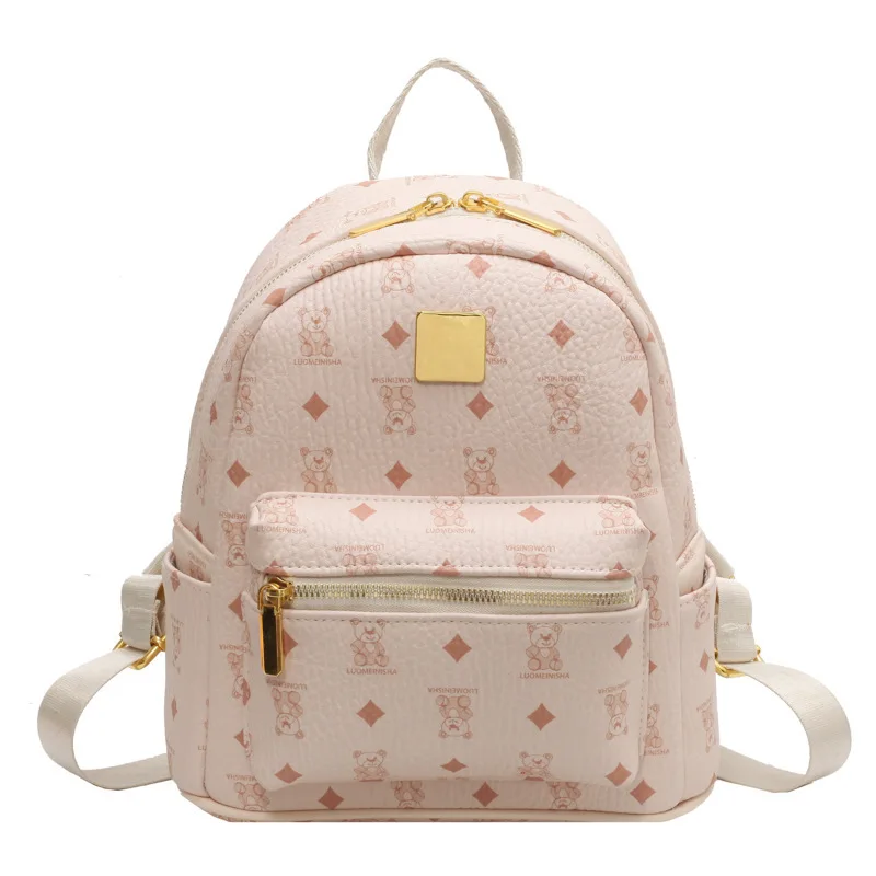 

​2025 Women's Backpack - 20L Capacity, Padded Shoulder Straps, Vintage-Inspired Design, Lightweight Daypack for Daily Use​