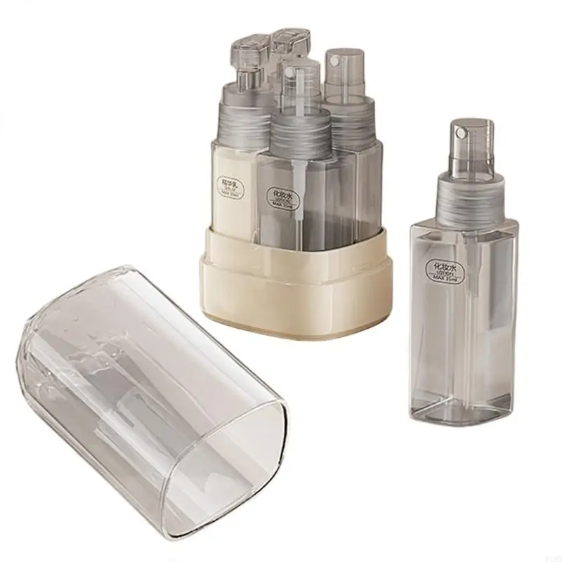 918d 4 в 1 косметические бутылки Маленькие бутылки Практические пустые бутылки для лосьона для шампуня
