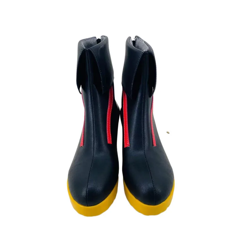 أحذية تأثيري M16a1 الأمامية للفتيات ، أحذية قصيرة سوداء ، دعامة زي أنيمي ، هالوين ، حفلة كرنفال