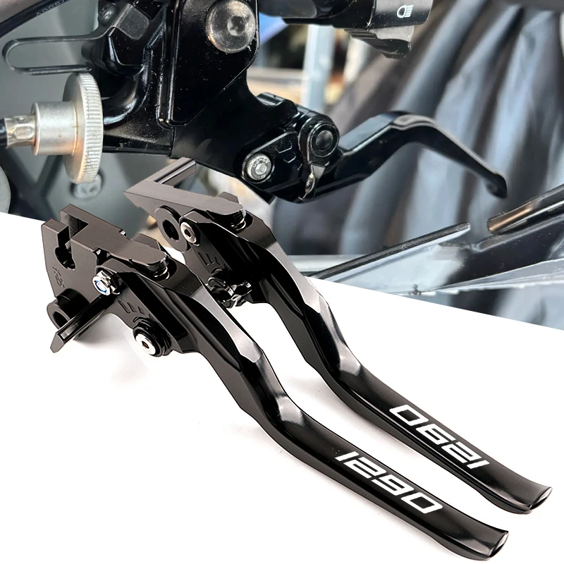 

New Brake Clutch Lever Motorcycle CNC Adjustable Brake Clutch Levers For KTM 1290 Super Adventure 1290 SUPER ADV R/S/T 2015-2026