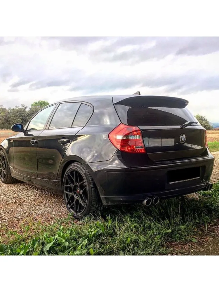 Becquet de toit de voiture pour BMW série 1 Hatchback E81 E87 120i 118i 116i, becquet de coffre arrière 2004 – 2011, Kits de carrosserie ABS, réglage