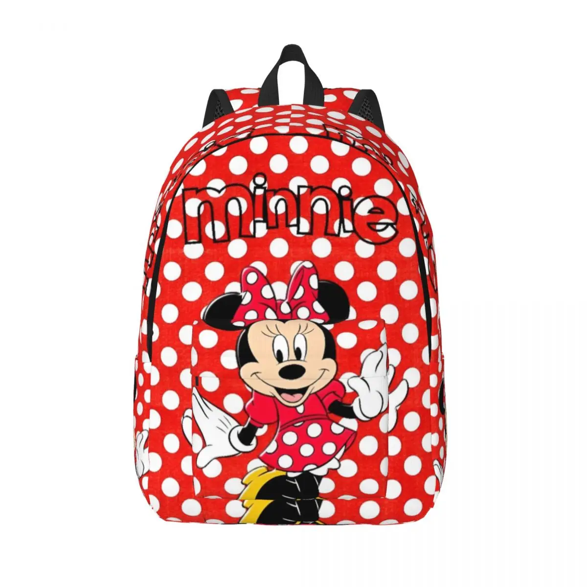 

Cute Minnie Mouse Classical Backpack Outdoor Student Business Beauty Cartoon Daypack for Men Women Laptop Shoulder Bag