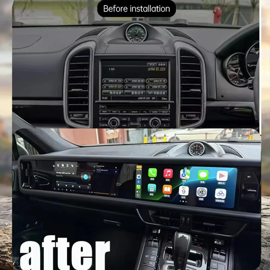 LHD RHD Multimedia Interactive Wireless Carplay Player For Porsche Cayenne 2010-2023 Android GPS Navi Radio Navigation Stereo