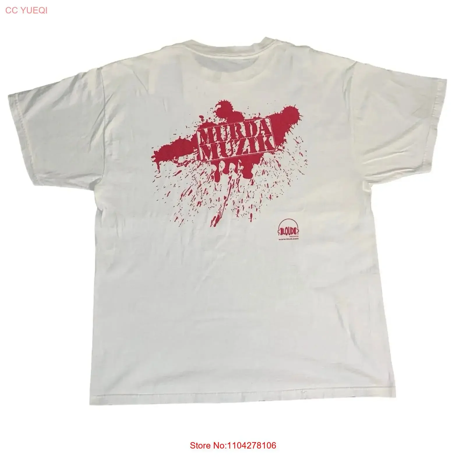 Mobb Deep Murda Muzik Classic T Shirt New S 5XL Rap Hop Promo Mech 2025 vintage Washed fashion homme Unisex Soft Breathable
