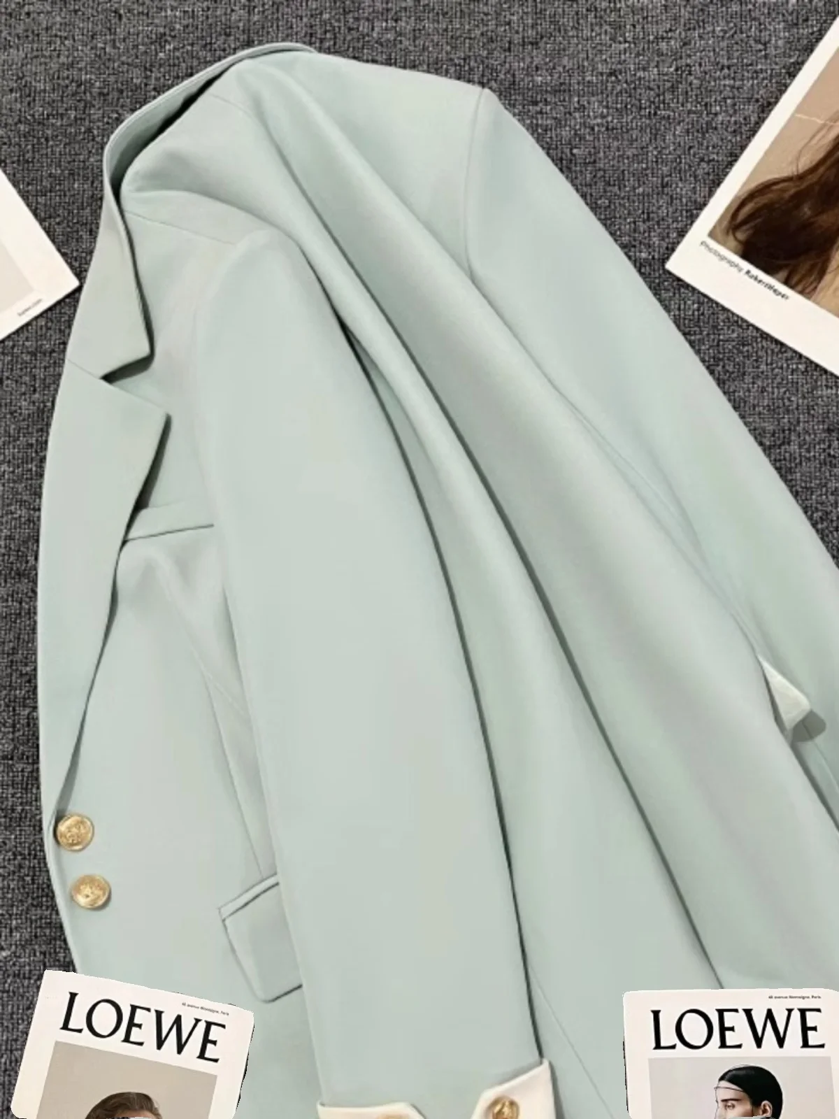 スプライスヘビーチェーンフォールドPUレザーボディコンワークウェア秋シングルボタンピュアシークインシルエットアタイアライトウエストクローズド