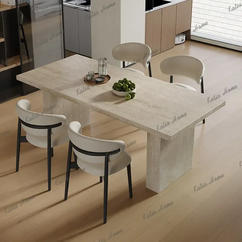 LSSquare White Wood Dining Tables Small Legs Cheap Space Saving Luxury Dining Tables Modern Wooden Mesas De Jantar Home Furnitur
