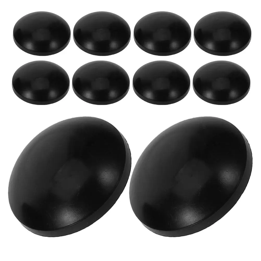 

10 Pcs Trampoline Pole End Covers Leg Caps Rubber Protectors Bottom Rod Has