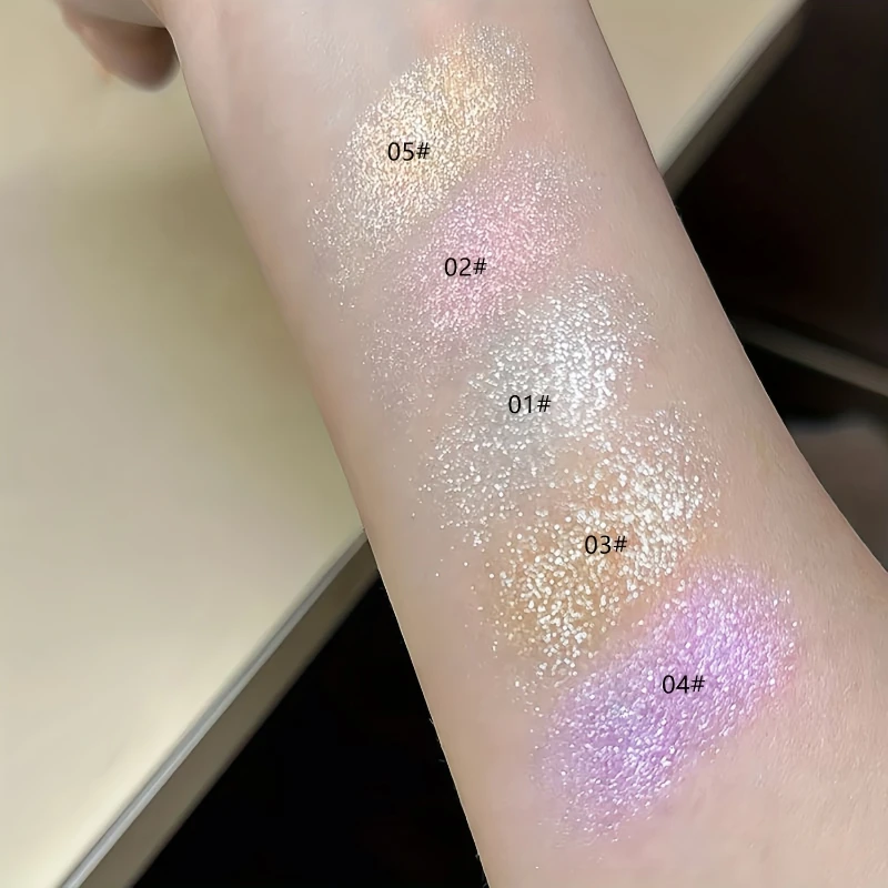 Langdurige glitterspray - Glinsterende lichaamsspray, verheldert uw huidcosmetica, markeerstiftlotionmake-up voor lichaam, gezicht, haar, nek