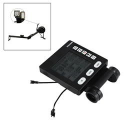 Rowing Machine Counter Replacement Monitor Speedometer for Strength Training Apparatus Gym Home Exercise Bike Rowing Device