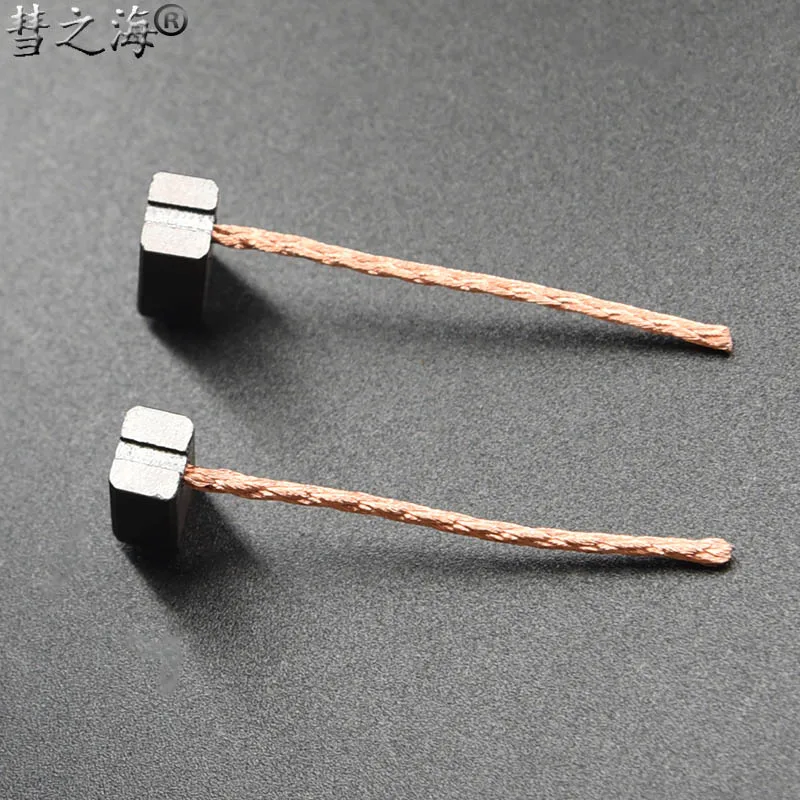 

10PC 902 automotive special material DC motor carbon brush 6 * 8 *14 general wear-resistant specifications support customization