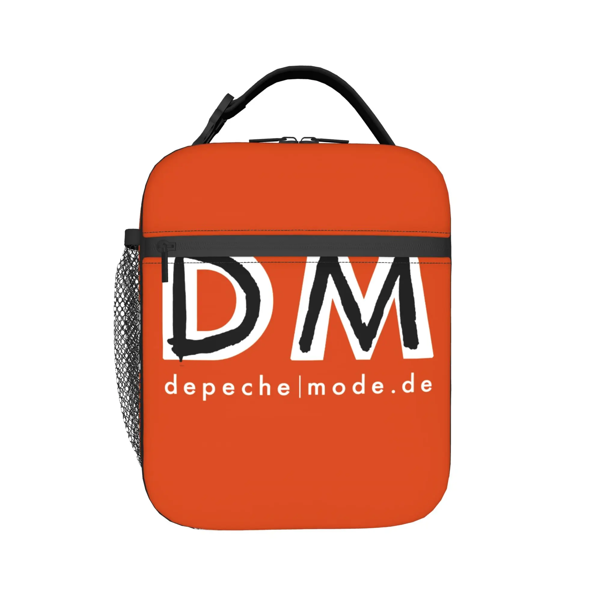 

Custom D-Depeche Mode Electronic Rock Resuable Lunch Box Multifunction Cooler Thermal Food Insulated Lunch Bag School Student