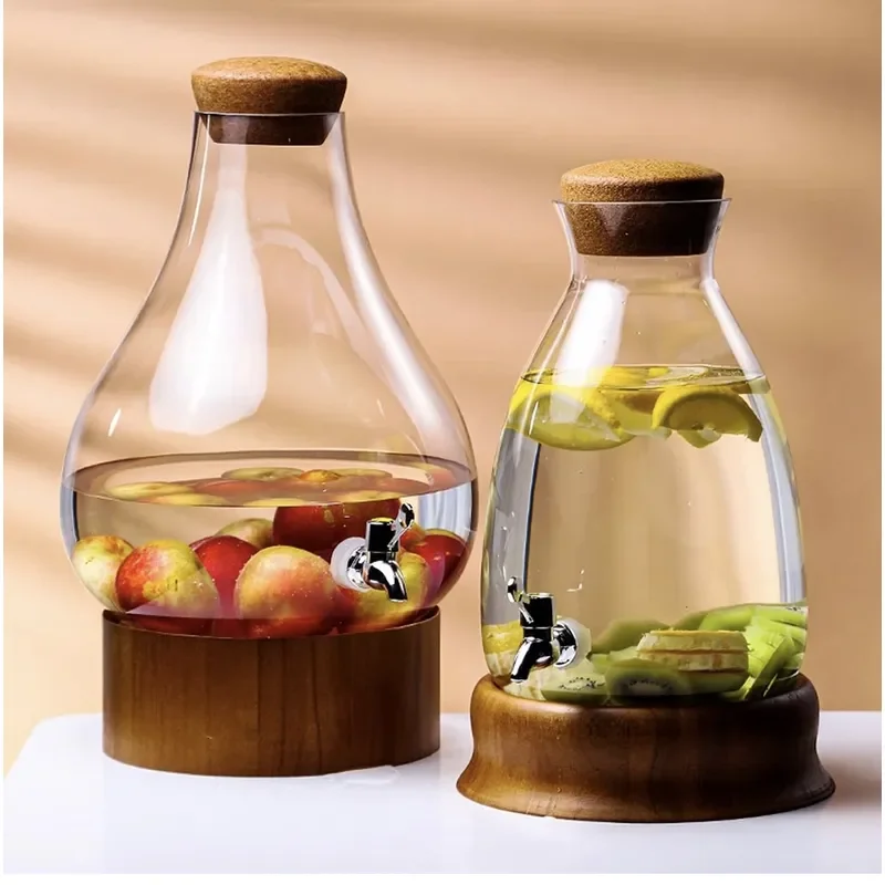 Large Capacity Beverage Dispenser Bucket with Tap for Party Home Use Clear Plastic Juice Beer Coke Container Self Service