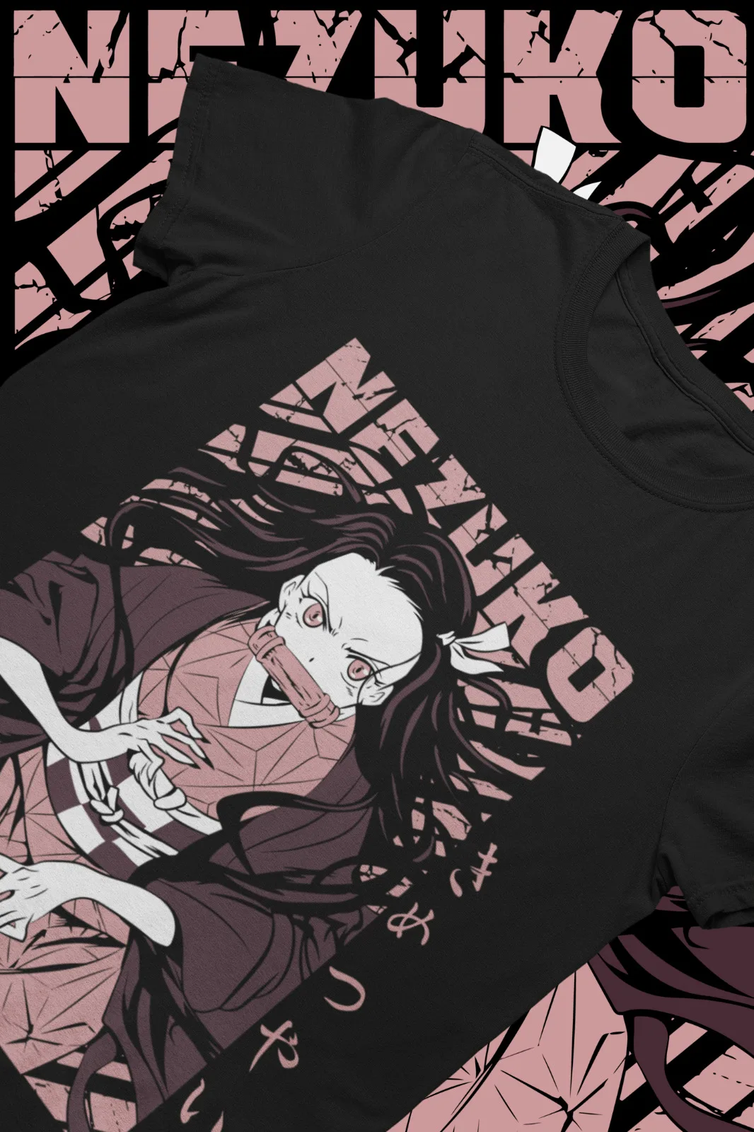 Nezuko Shirt, Demon Slayer, Kimetsu No Yaiba Tshirt, Tanjiro Zenitsu Inosuke KNY