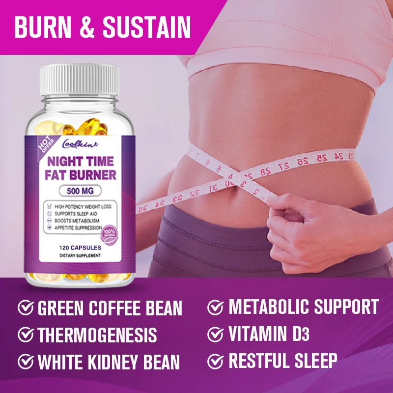 كبسولات عملية التمثيل الليلية - تدعم عملية التمثيل الغذائي الصحي، وتعزز إنتاج الطاقة وتحسن الامتصاص - 120 كبسولة #6