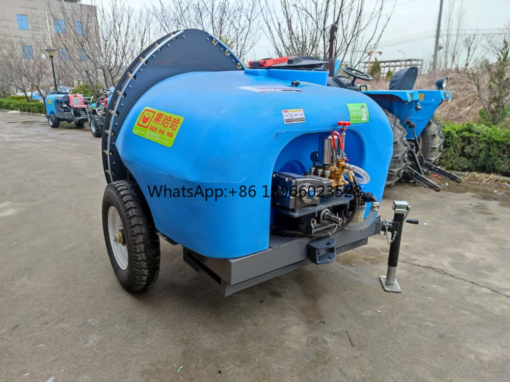 Agriculture equipment trailed with tractor sprayer 1000 L orchard sprayer