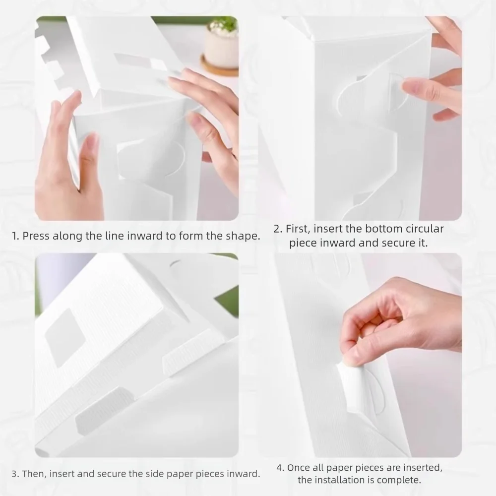 Creative Vertical Desktop File Folder Foldable Large Capacity File Storage Rack Magazine Book Holder for Student Supplies