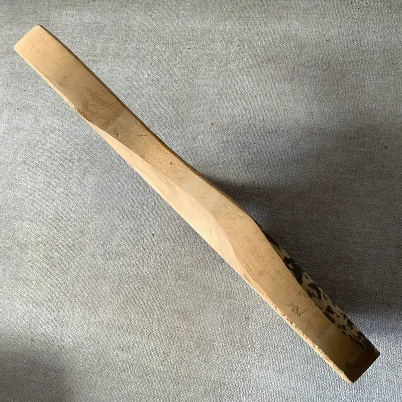 HB409 Unfinished Solid Basswood With Quilted Paints 4 Strings Electric BASS Body DIY for Replace NO Paints
