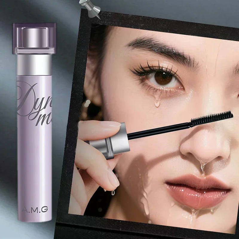 Waterproof Matte Mascara Lengthens Curling Volumizing Mascara Long Lasting Eyelashes Black Fiber Mascara Eye Cosmetic Makeup