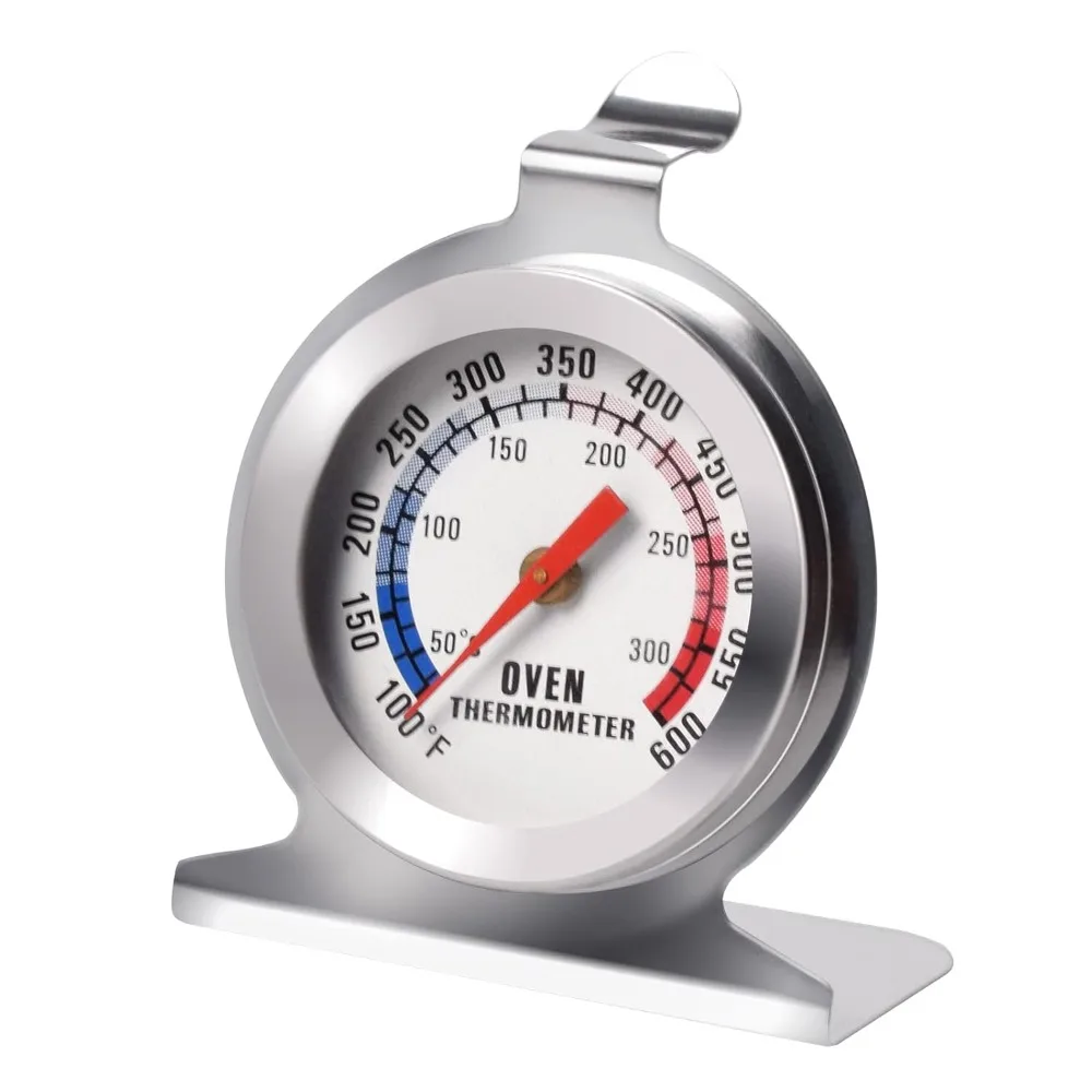 Stainless steel oven thermometer for ovens, pizza oven accessories, oven measuring instruments, thermometer