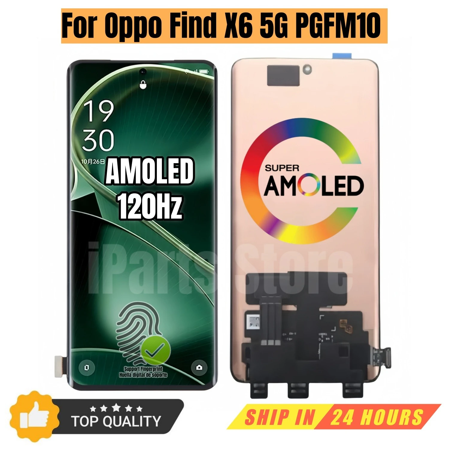 iparts-sostituzione-nuovo-display-per-oppo-find-x6-5g-pgfm10-120hz-amoled-touch-screen-digitizer-assembly-oem-tutte-le-funzioni