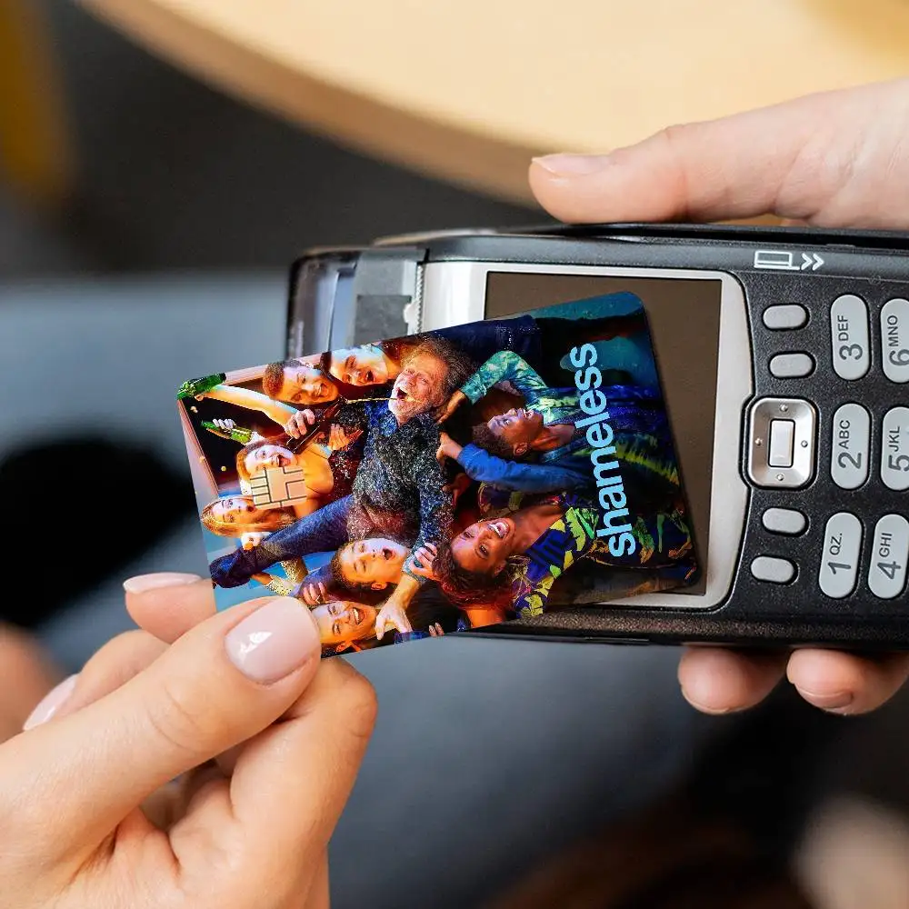 ملصق جلدي بغطاء فيلم كلاسيكي غير لامع من مسلسل تلفزيوني لبطاقة الائتمان وبطاقة الخصم البنكية #6