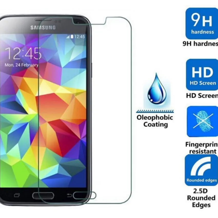 2.5d screen protector tempered glass clear hd on the for samsung galaxy grand prime sm-g530h g530f / sm-g531h g531f glass film