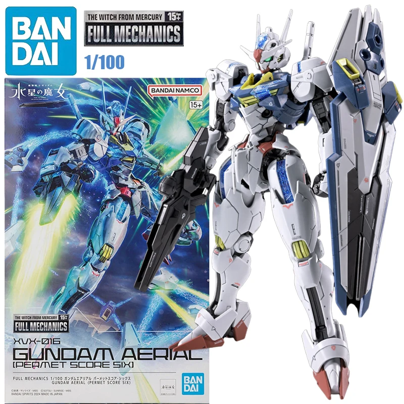 

In Stock BANDAI PB Limited FULL MECHANICS 1/100 XVX-016 GUNDAM AERIAL [PERMET SCORE SIX] Anime Action Figures Assembly Model