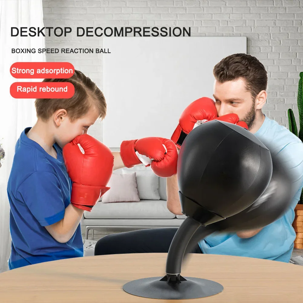 Fighting Speed Ball PU Exercise Punch Ball Children Adults Sucker Stress Relief Toys for Muay Thai Sports Equipment Funny Gifts