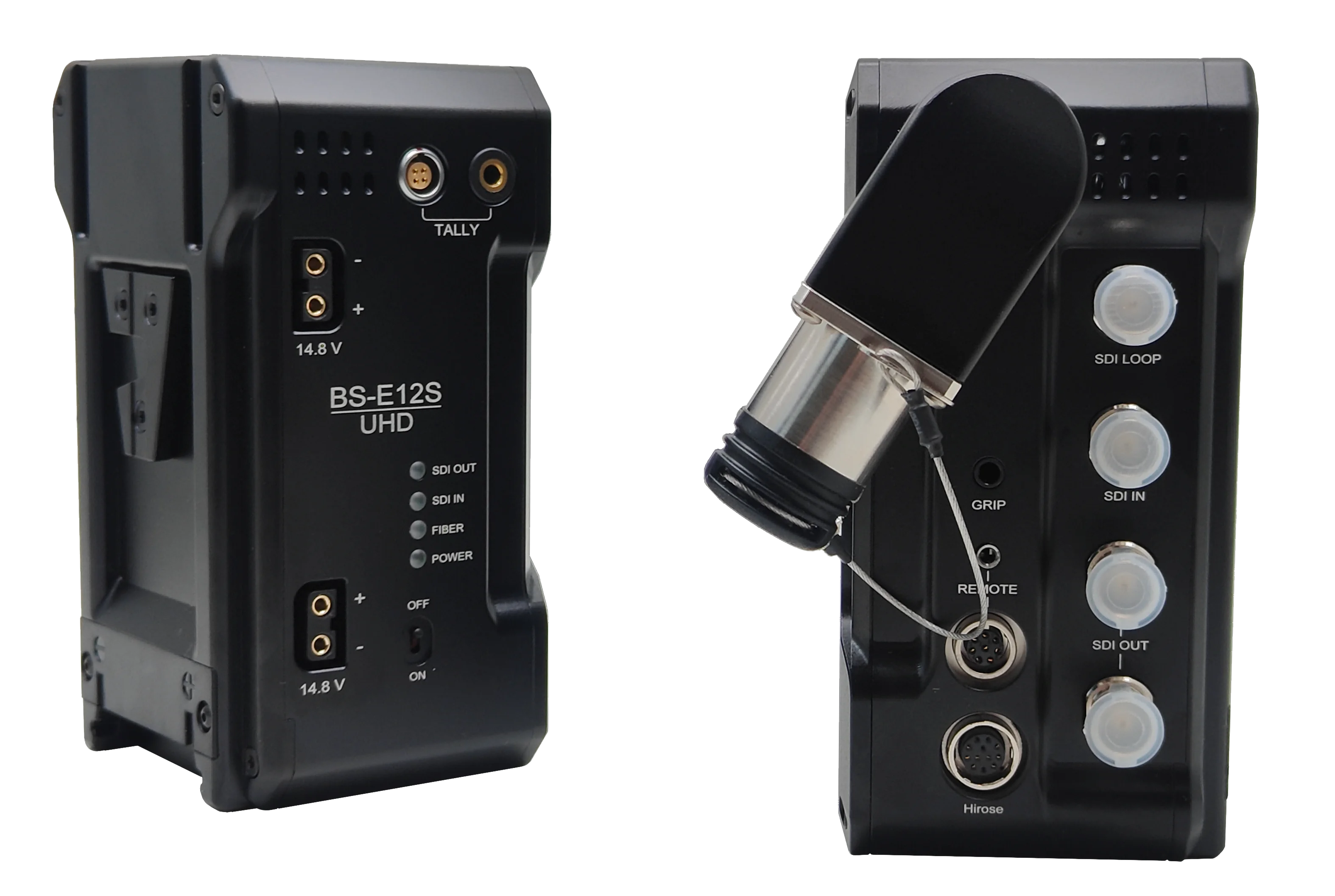 ENG SMPTE 4K Multi-Camera Setup Fiber Transmission Equipment With Remote/Tally/Hirose