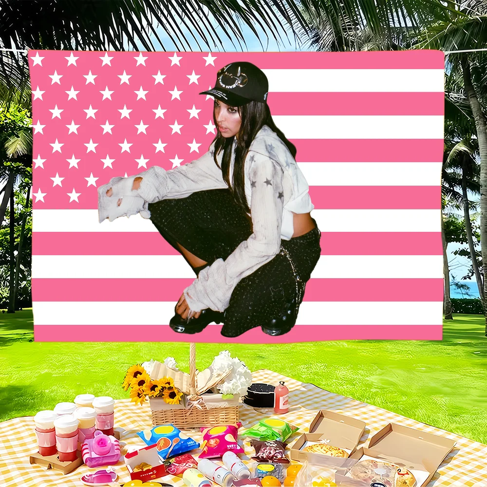 T-Tinashe Crash Out flag Tapestries Outdoor Parties Bedrooms Living Rooms Dorm Rooms Wall Decor Banners Gifts