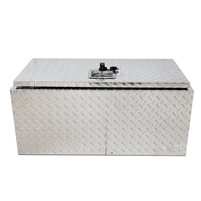 Aluminum Tool Box 30 Inch Heavy Duty Portable Storage Case with Security Lock for Pickup Truck, Repair, Engineering and