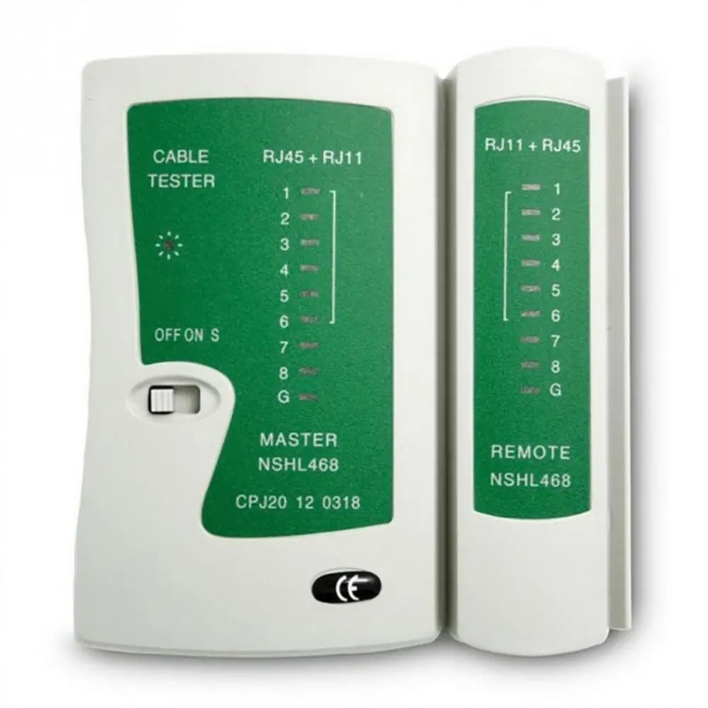 المهنية شبكة كابل تستر RJ45 RJ11 RJ12 CAT5 UTP كابل شبكة محلية تستر كاشف عن بعد اختبار أدوات الشبكات