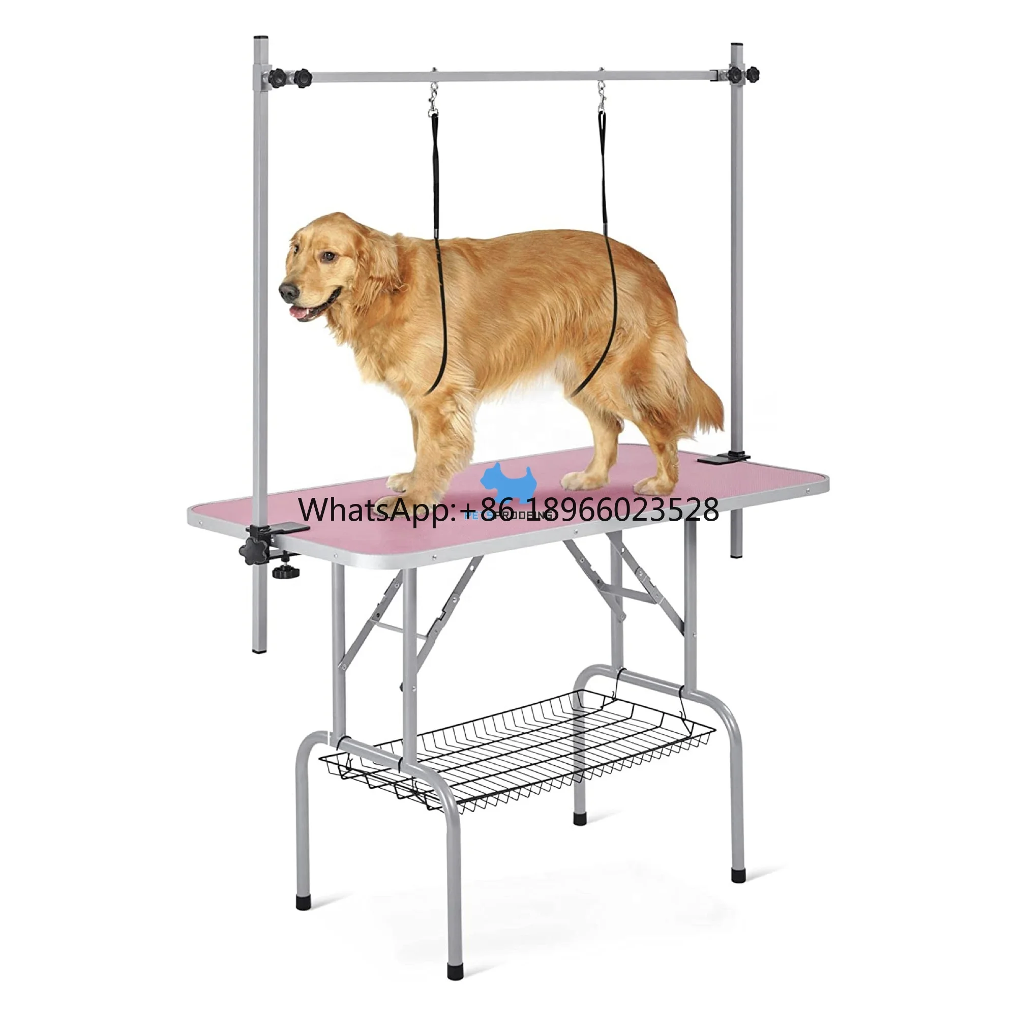 Top quality High Quality Adjustable height Large and small dog cat pet grooming bath table at home review