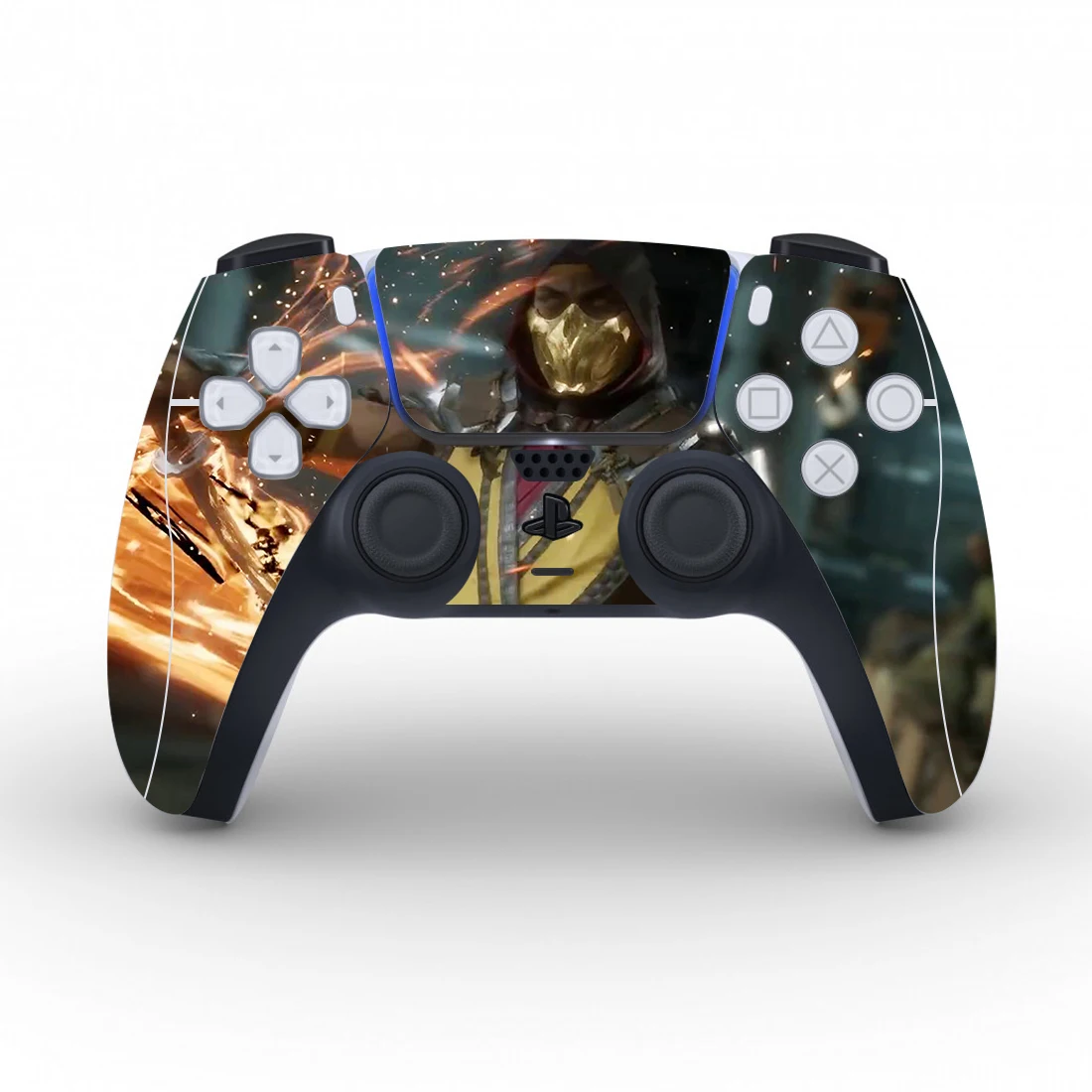 Mortal Kombat Protective Cover Sticker For PS5 Controller Skin For PS5 Gamepad Decal Skin Sticker Vinyl