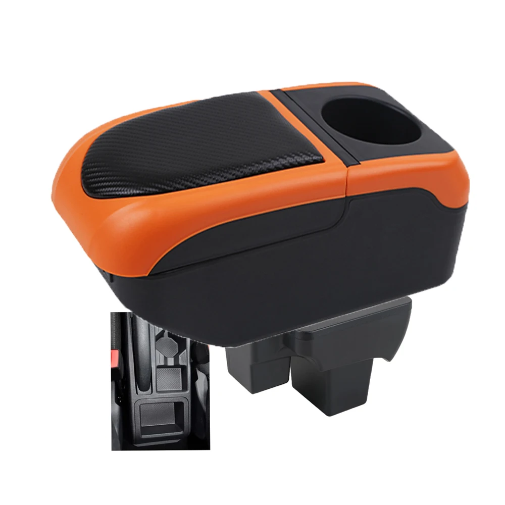 

Автомобильный подлокотник VW Polo Nivus Novo Virtus, ящик для хранения центральной консоли, подлокотник для водителя и пассажирского локтя