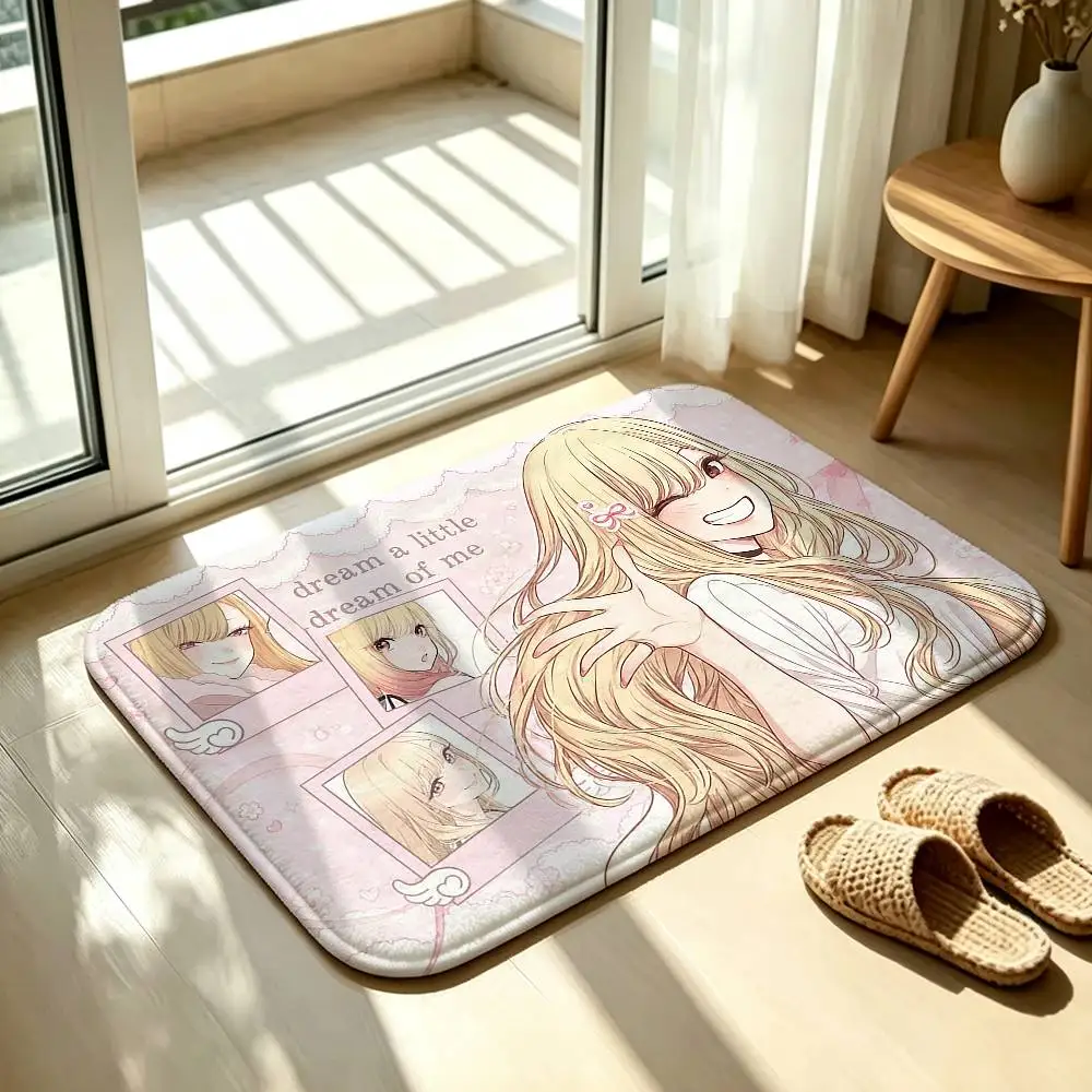 Anime M-My Dress-Up Darling Bedroom Decor Carpet  for Living Room Thick Plush Study Floor Mat Home Fluffy Soft Rug
