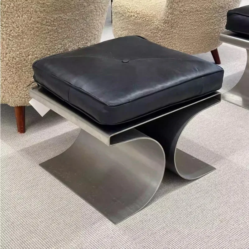 Stainless steel low stool