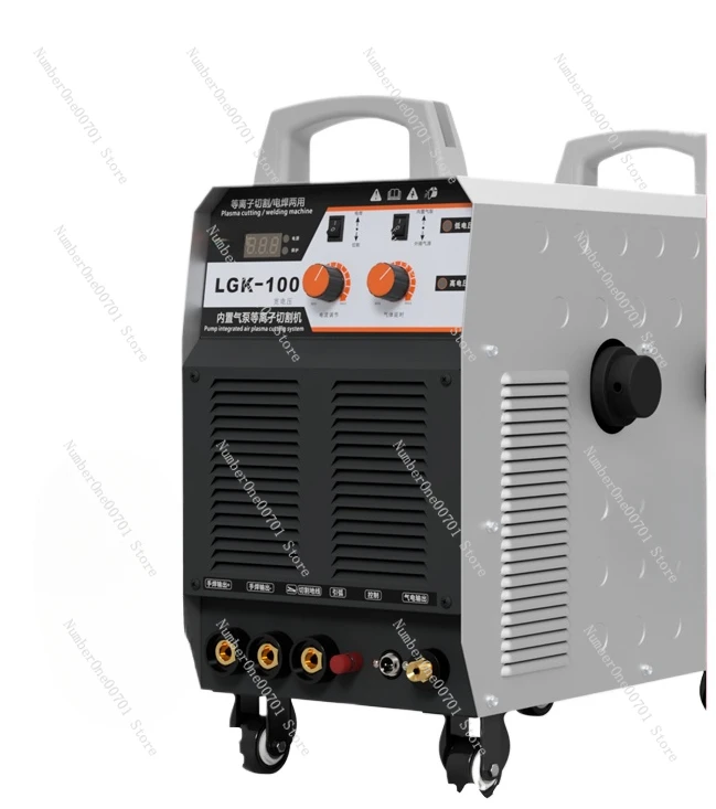 Plasma cutting machine built-in air pump 220v integrated electric welding dual-purpose industrial grade 380v