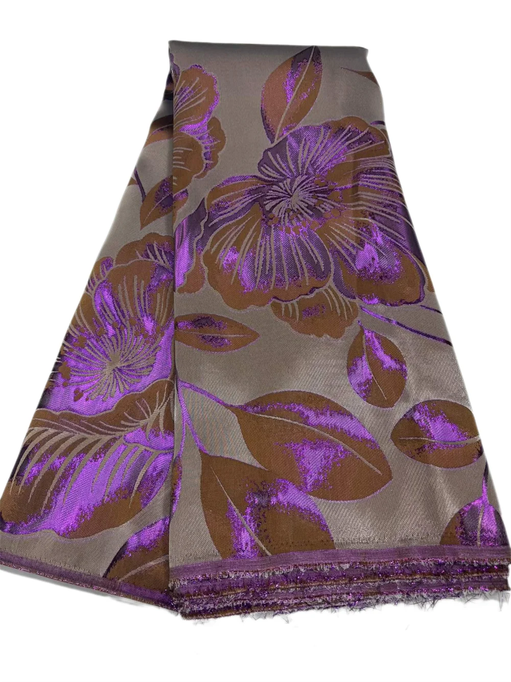 Goedkope, hoogwaardige Afrikaanse organza brokaat kantstof, 5 yards, Franse tule, geschikt voor feestjurken, Nigeriaanse jacquard kant, stof voor het maken van kleding.