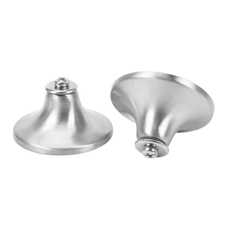 Aço inoxidável Pot Lid Substituição Knob, Dutch Forno Knob, Handle for le Creuset, para Aldi, Lodge, 6Pcs