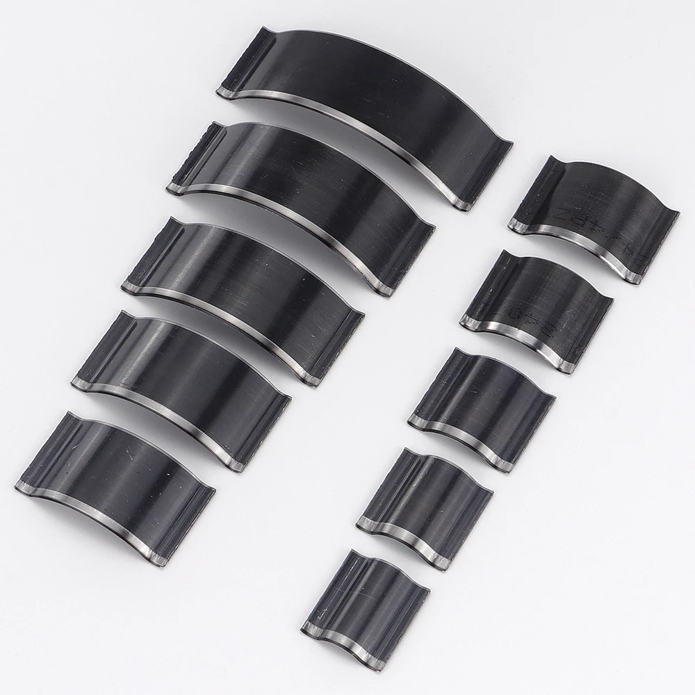 1set DIY round cutting drilling tools, 1/4 cutting leather punch mold, manual stamping template rounded corners of leather strap