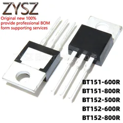 1 pz tiristore unidirezionale BT151 BT152-500R 600R 800R in linea TO-220