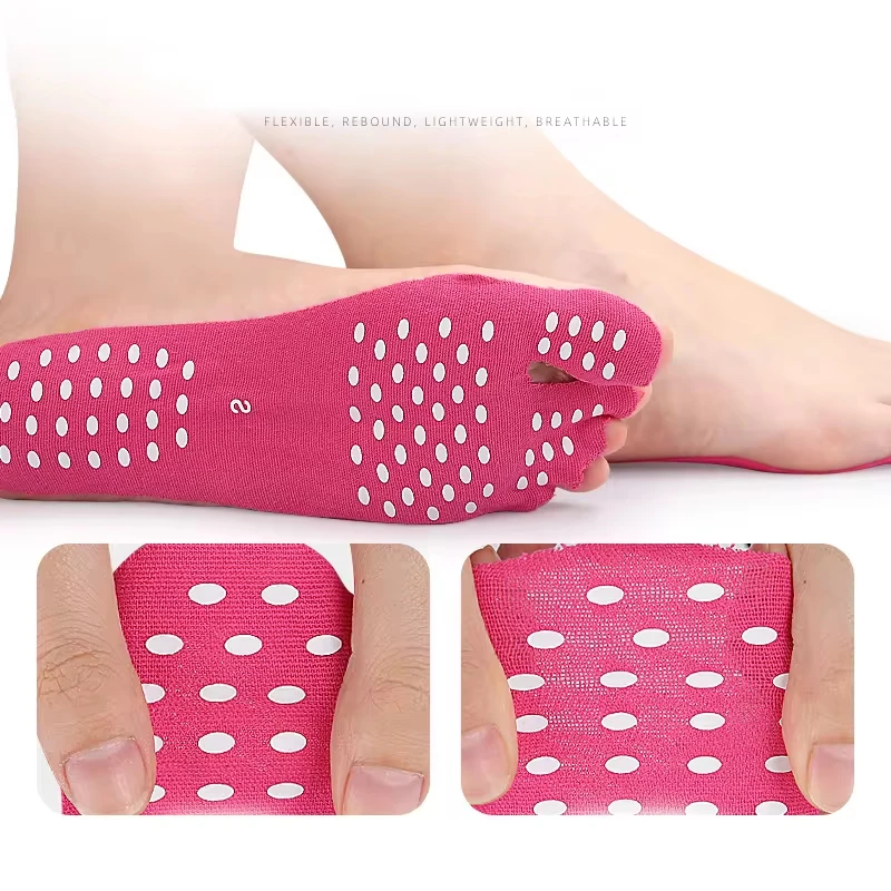 

1Pair Foot Care Tool Waterproof Feet Sticker Foot Stick On Soles Sticky Pads Feet Anti-slip Beach Sock Insole Feet Protection