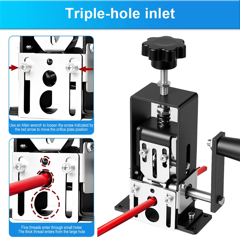 Pelacables manual de 1-70 mm² de alta calidad, compatible con taladro eléctrico y manivela, herramienta para pelar cables, directo de fábrica 2026