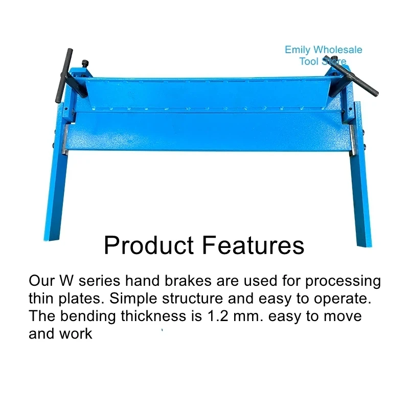 1.2mm bending machine manual metal bending machine 630mm 450mm bending thickness