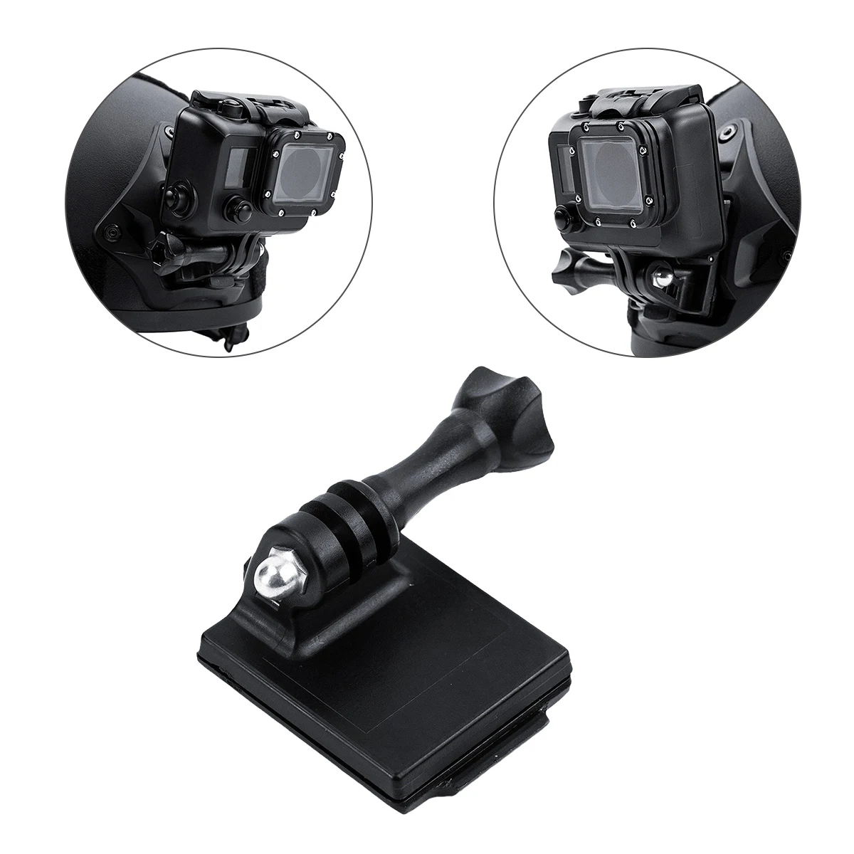 

Фиксированный адаптер для крепления на шлем для экшн-камеры GoPro Hero FAST/MICH/NVG, держатель для камеры, кронштейн для установки аксессуаров для шлема