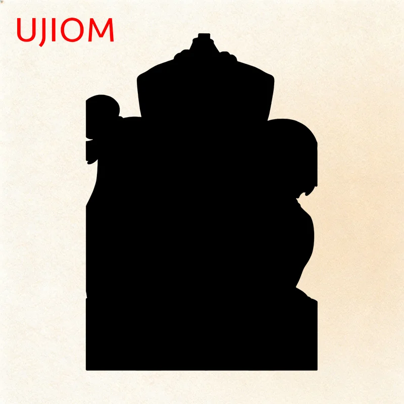 UJIOM Three Girls Wall Sticker Megumin Personality Air Conditioner Suitcase Vinyl Decal Scratch-Proof Kids Room Toilet Stickers