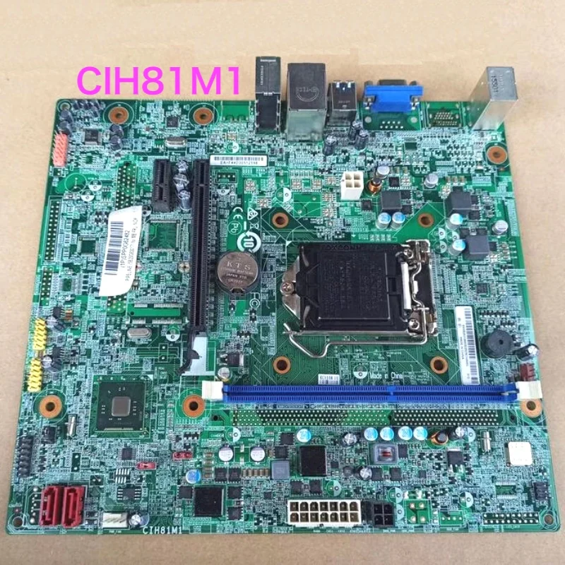 

Suitable For Lenovo Qitian M4500 Desktop Motherboard CIH81M1 H81H3-LM3 Mainboard 100% Tested OK Fully Work