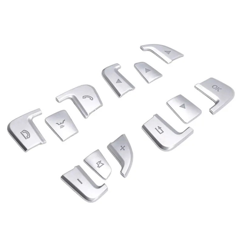 Durable-For C Class GLC GLE GLS GLA CLA CLS Modified Steering Wheel Button Patch Car Accessories